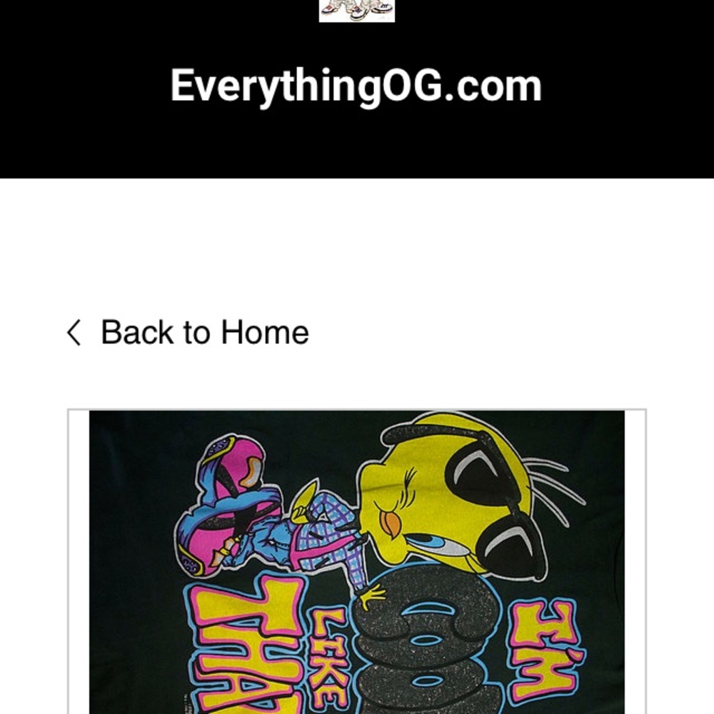 Vintage Classic Looney Tunes Shirt
Tweety Bird